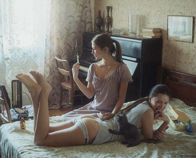 Смесь эротики и невинности. 40 невероятно чувственных снимков талантливого украинского фотографа.